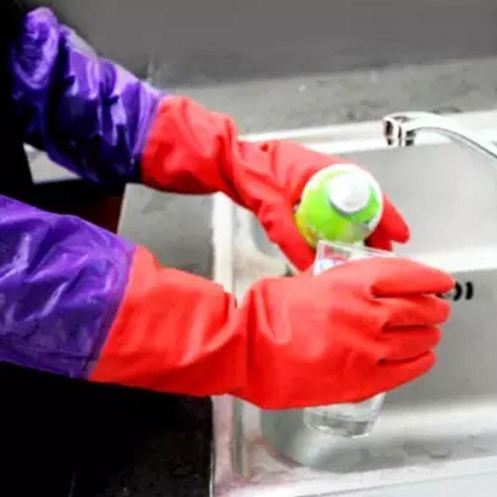 Găng Tay Rửa Bát Lót Nỉ