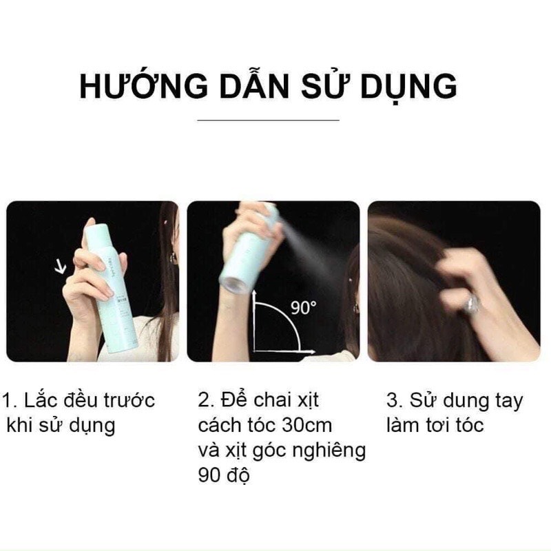 ￼XỊT GỘI KHÔ TÓC - XỊT PHỒNG CHỐNG BẾT TÓC - SIÊU PHẨM GIẢI CỨU TÓC CHO CHỊ EM DA DẦU