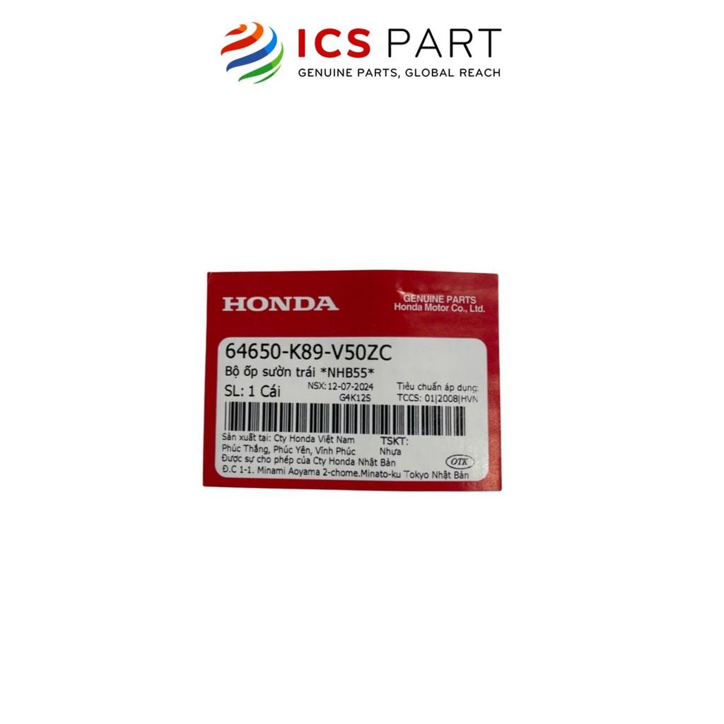 Bộ Ốp Sườn Trái HONDA Wave 110 2020 Trắng Type3 Nhb55 (Có Tem) (64650K89V50ZC)