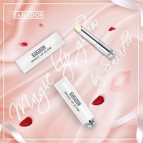 Son Dưỡng Môi Magic Lip Glow - Chứa Vàng Lỏng Giúp Mềm Môi, Giữ ẩm Chống Oxy Hóa