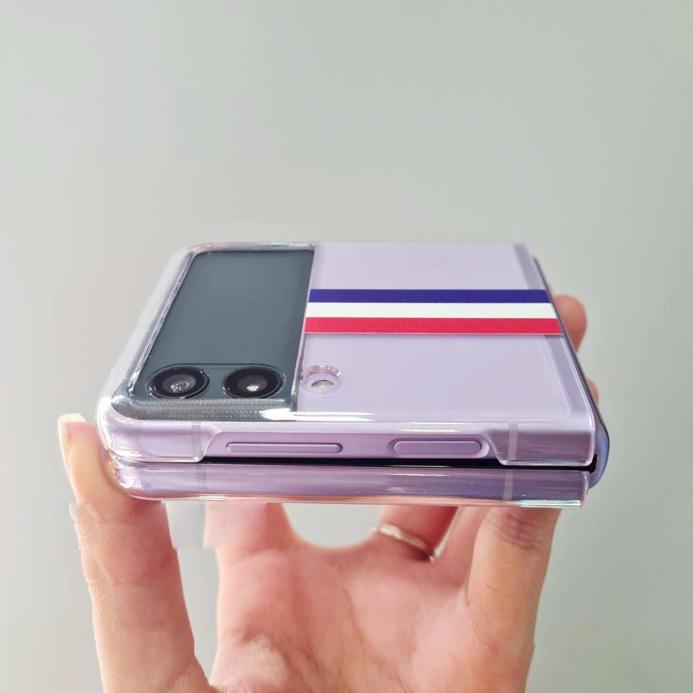 Ốp lưng chống sốc trong suốt cho Samsung Galaxy Z Flip 4 hiệu Likgus Thom Brow - hàng nhập khẩu