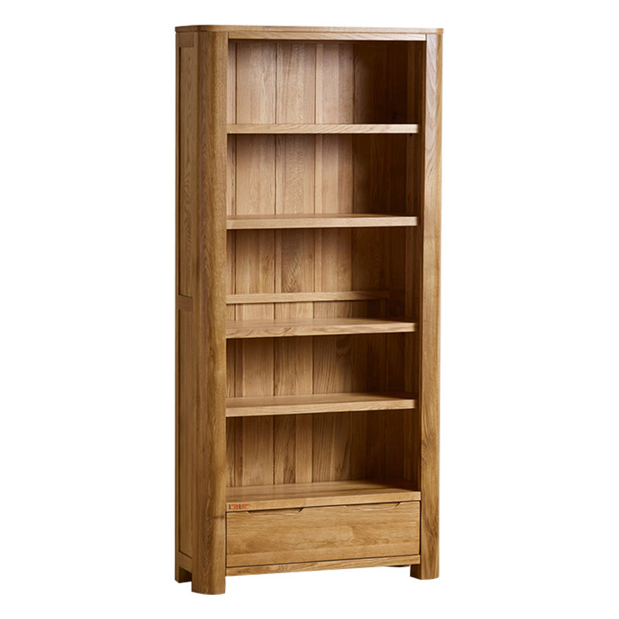 Tủ sách Romsey cao gỗ sồi