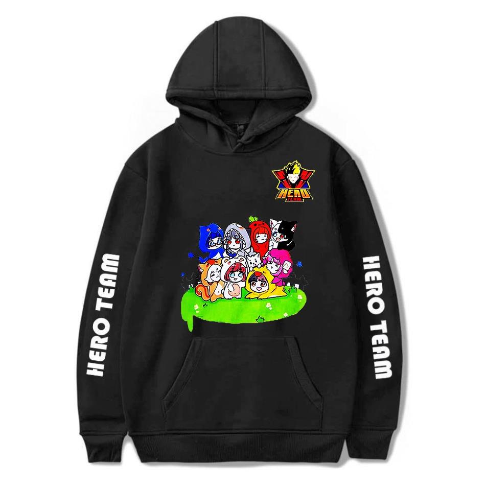 Sale Hot BST Áo HOODIE HERO TEAM - MINI WORLD chất nỉ cotton kèm quà tặng bịt mặt