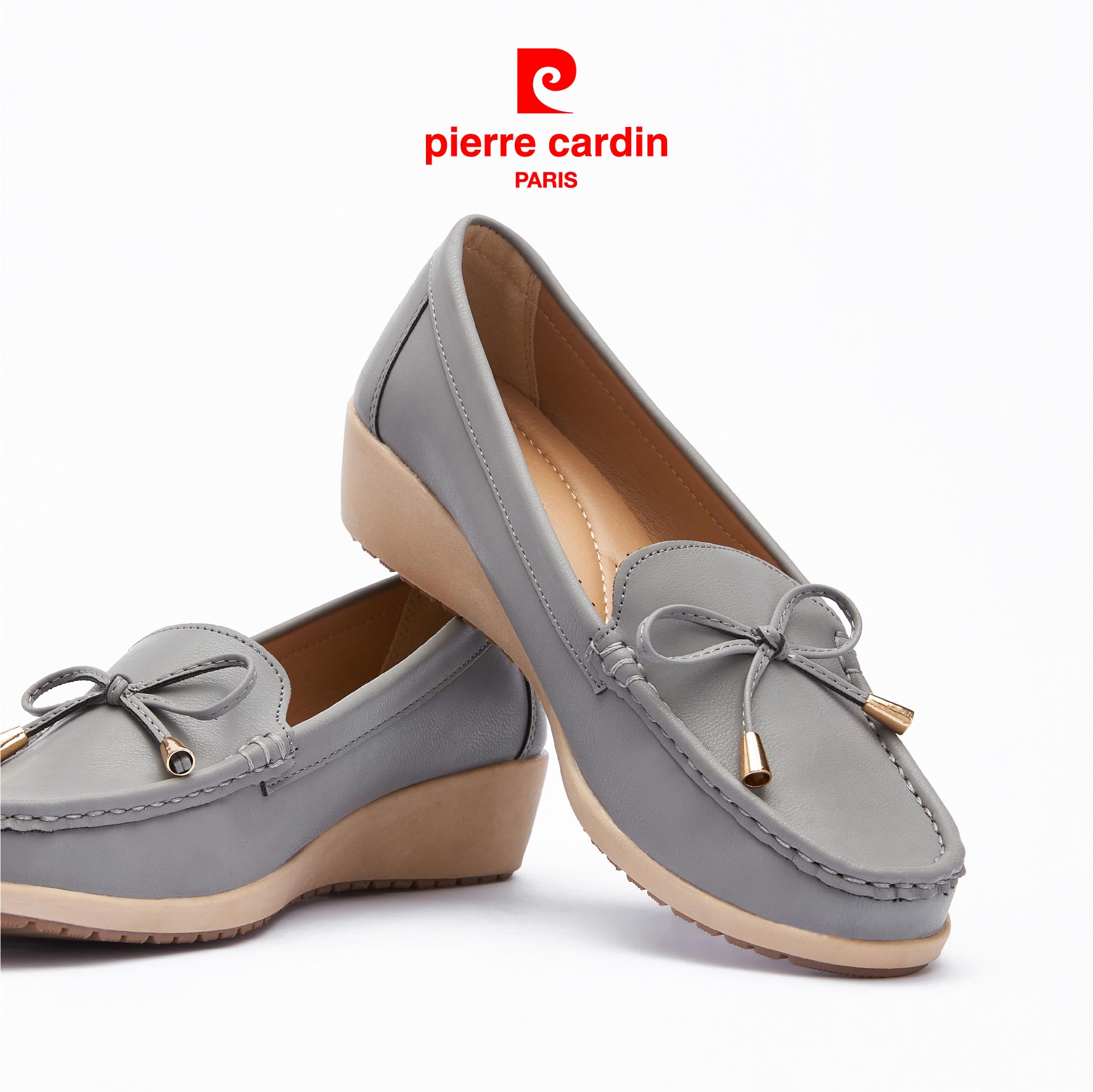 Giày Búp Bê Nữ Pierre Cardin PCWFWSE141GRY