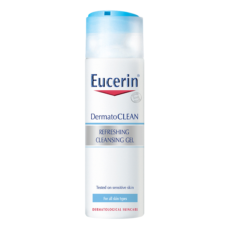 Gel Rửa Mặt Cho Da Nhạy Cảm Eucerin Dermato Clean Refreshing Cleansing (200ml)