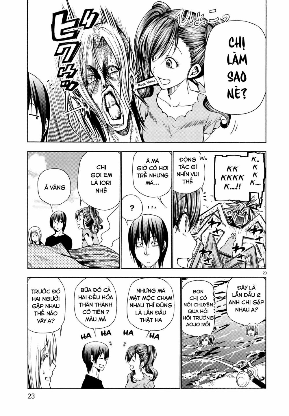 cô gái thích lặn - grand blue chapter 42 19