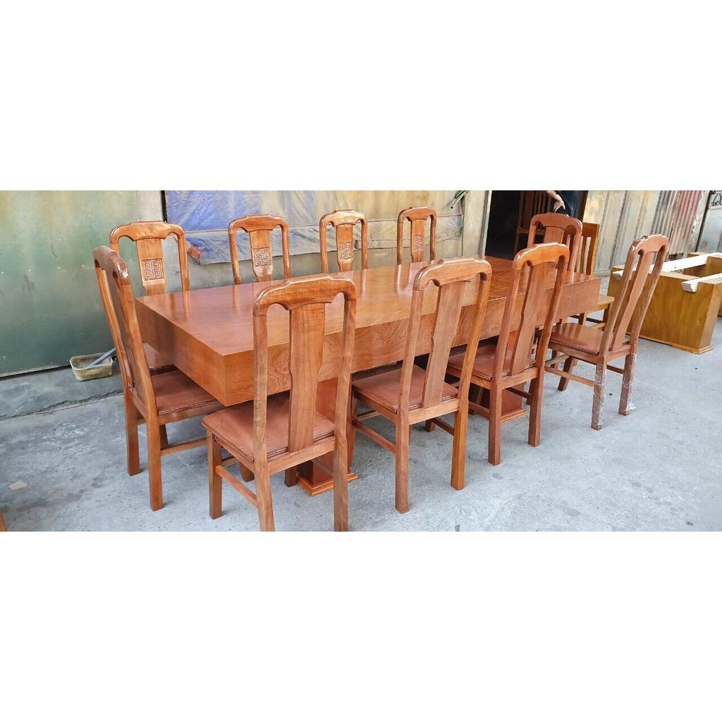Bộ bàn ăn hộp 10 ghế