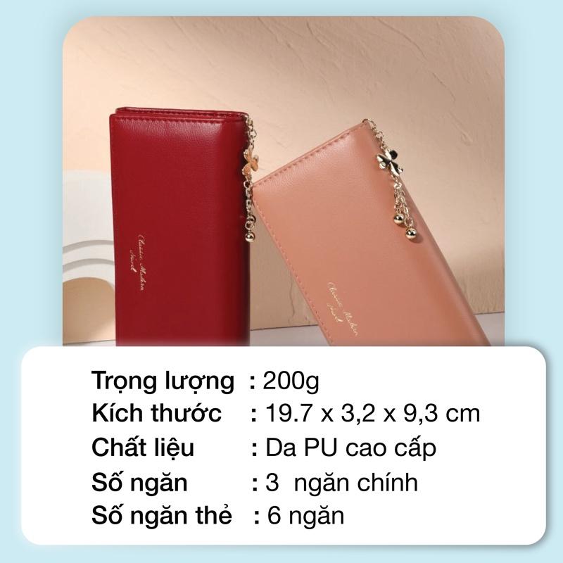 Ví nữ dài cầm tay chính hãng TAILIAN thời trang đựng tiền da cao cấp nhiều ngăn tiện dụng TL39