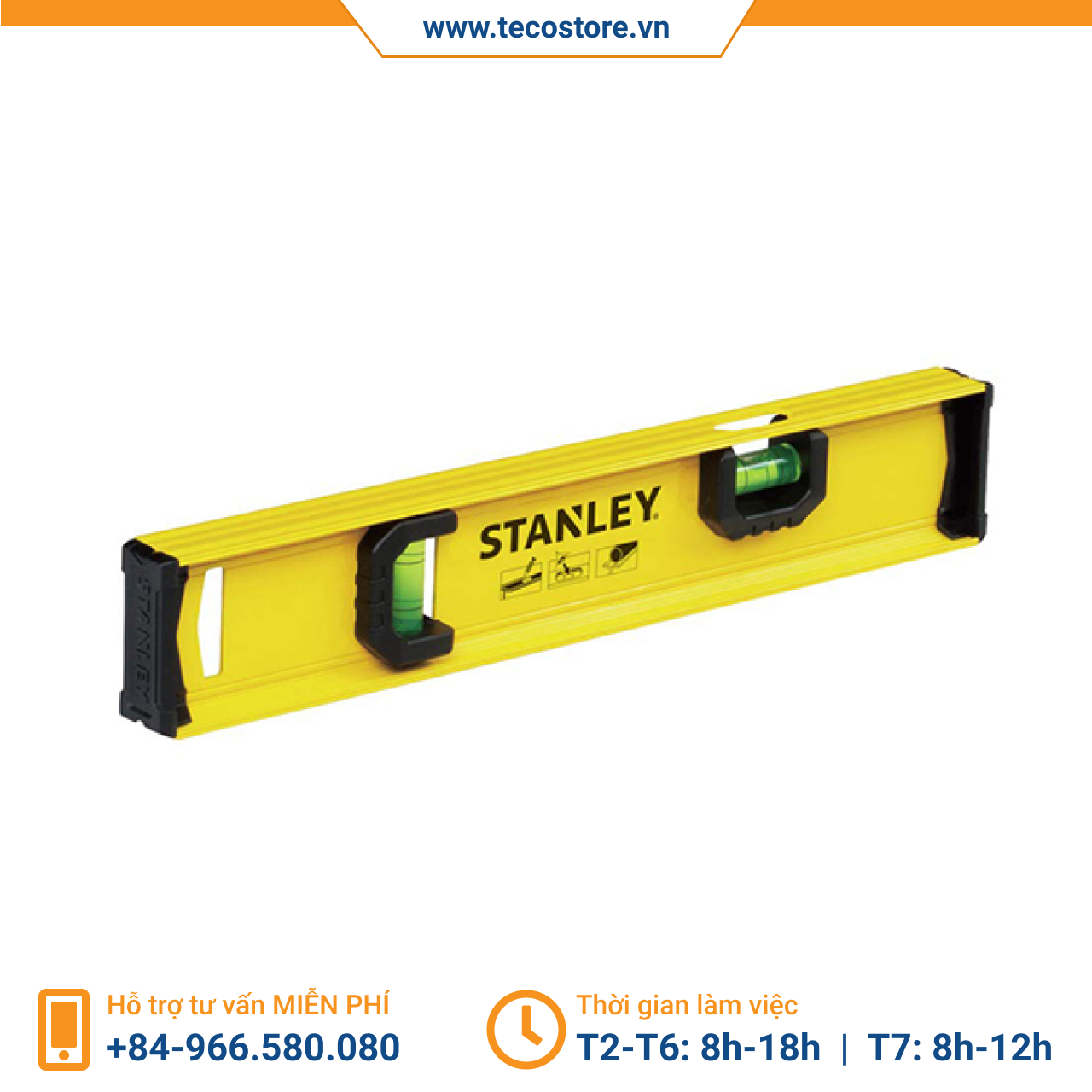 Thước thủy (nivo) Stanley STHT42072-8 12''/300 mm