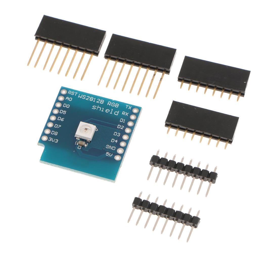 RGB SMD LED Module for for D1 Mini WIFI Full Color Pwm Tricolor LED For  MCU