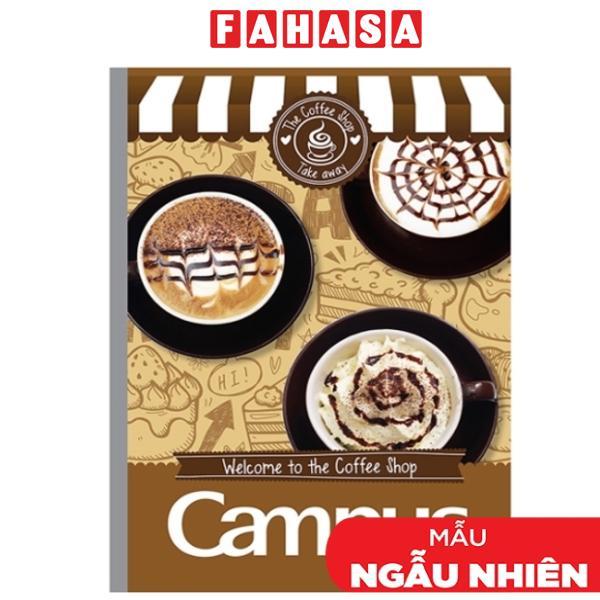 Vở Coffee Shop - B5 Kẻ Ngang Có Chấm 120 Trang ĐL 60g/m2 - Campus NB-BCOF120 (Mẫu Màu Giao Ngẫu Nhiên)