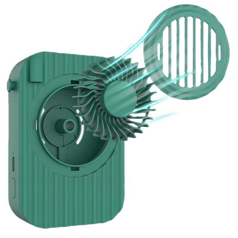 Quạt cổ di động mini, hoạt động yên tĩnh, 3 mức độ gió,sạc USB