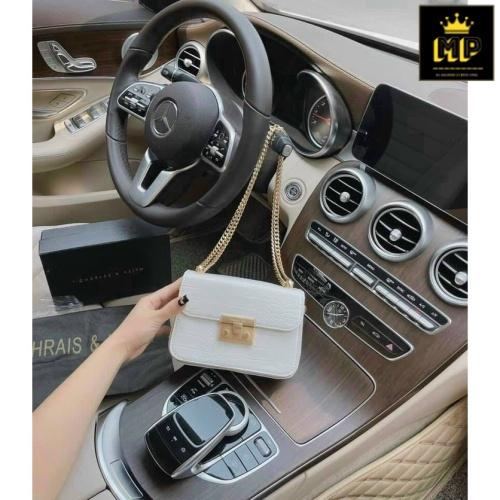 Túi Đeo Chéo Size 18cm Bản Đẹp Chất Da PU Xuất Xịn