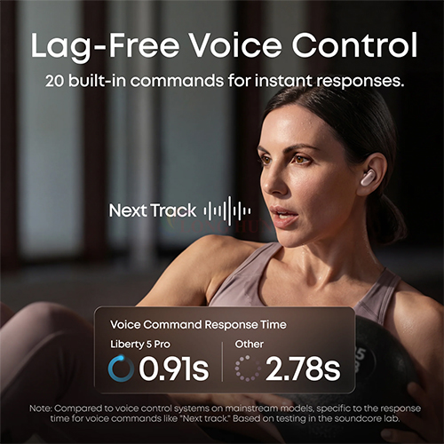 Tai nghe Bluetooth True Wireless Anker Soundcore Liberty 5 Pro D1203 - Hàng chính hãng