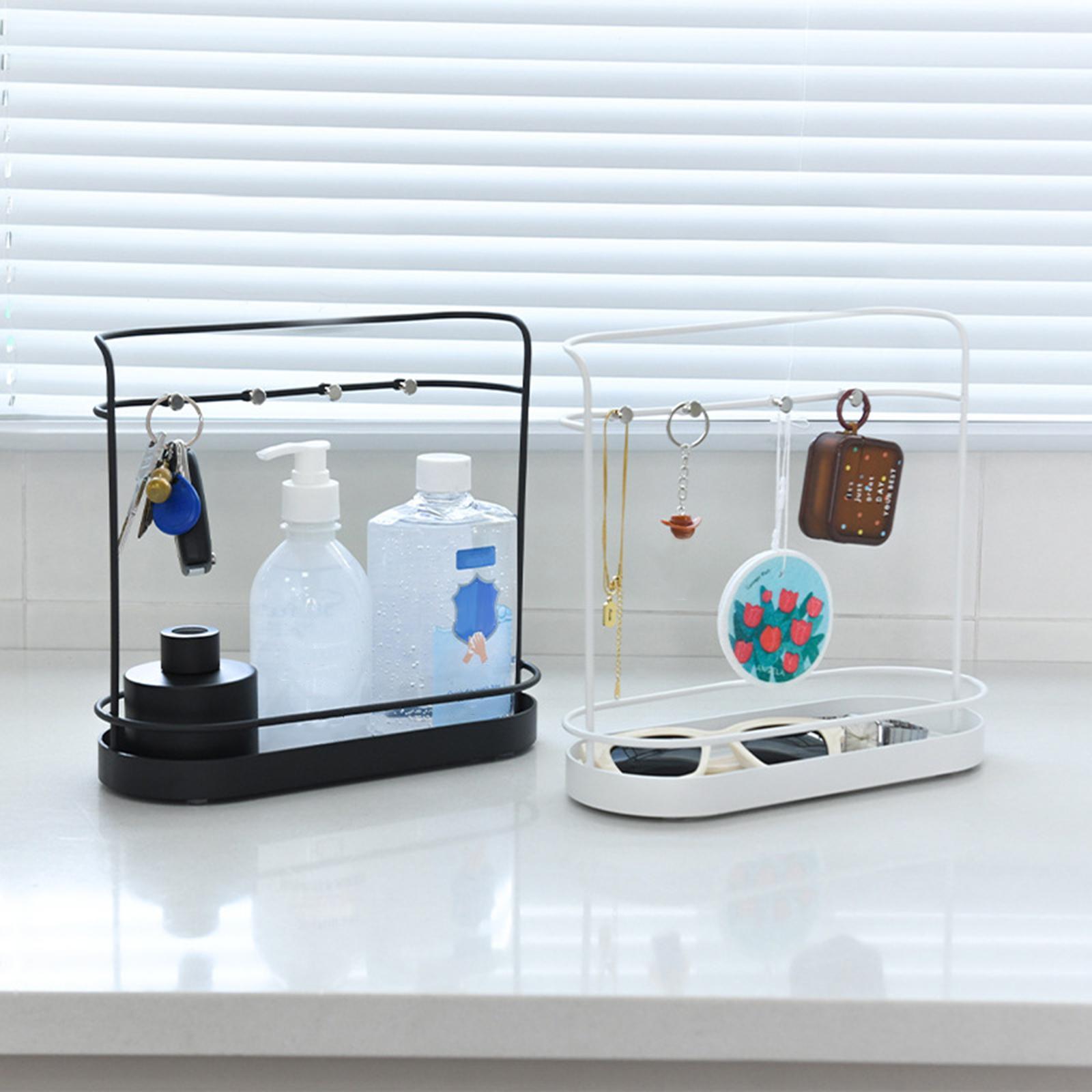 Entryway Key Holder, Jewelry Dish Organizer, Multifunctional for Hallway Desktop Kitchen