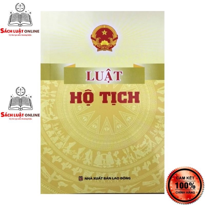 Sách - Luật hộ tịch (có hiệu lực kể từ 2016)