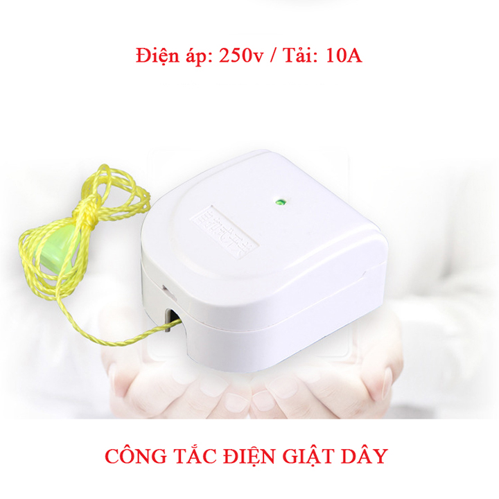 Công tắc giật dây chịu tải điện áp 10A