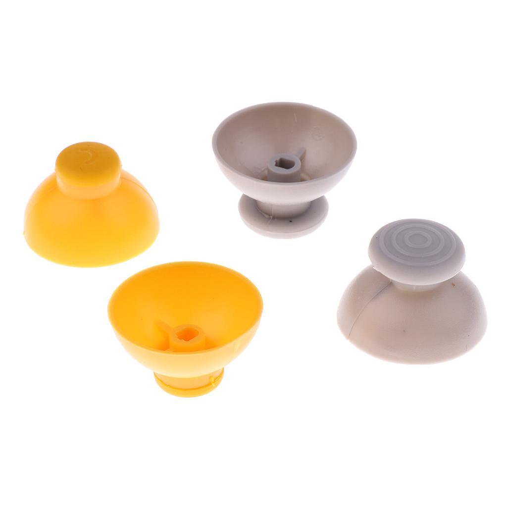 4Pcs Replacement Joystick Caps for  GameCube NGC Controller + Tools
