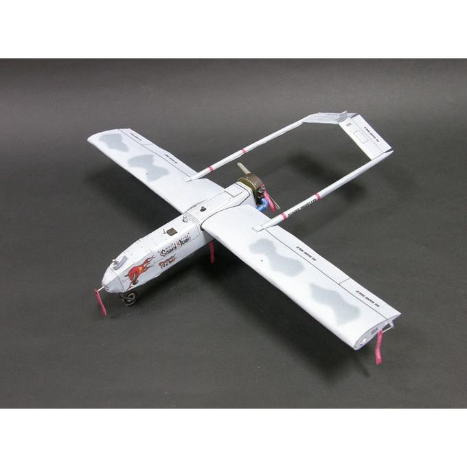 Mô hình giấy UAV RQ-7 Shadow tỉ lệ 1/12