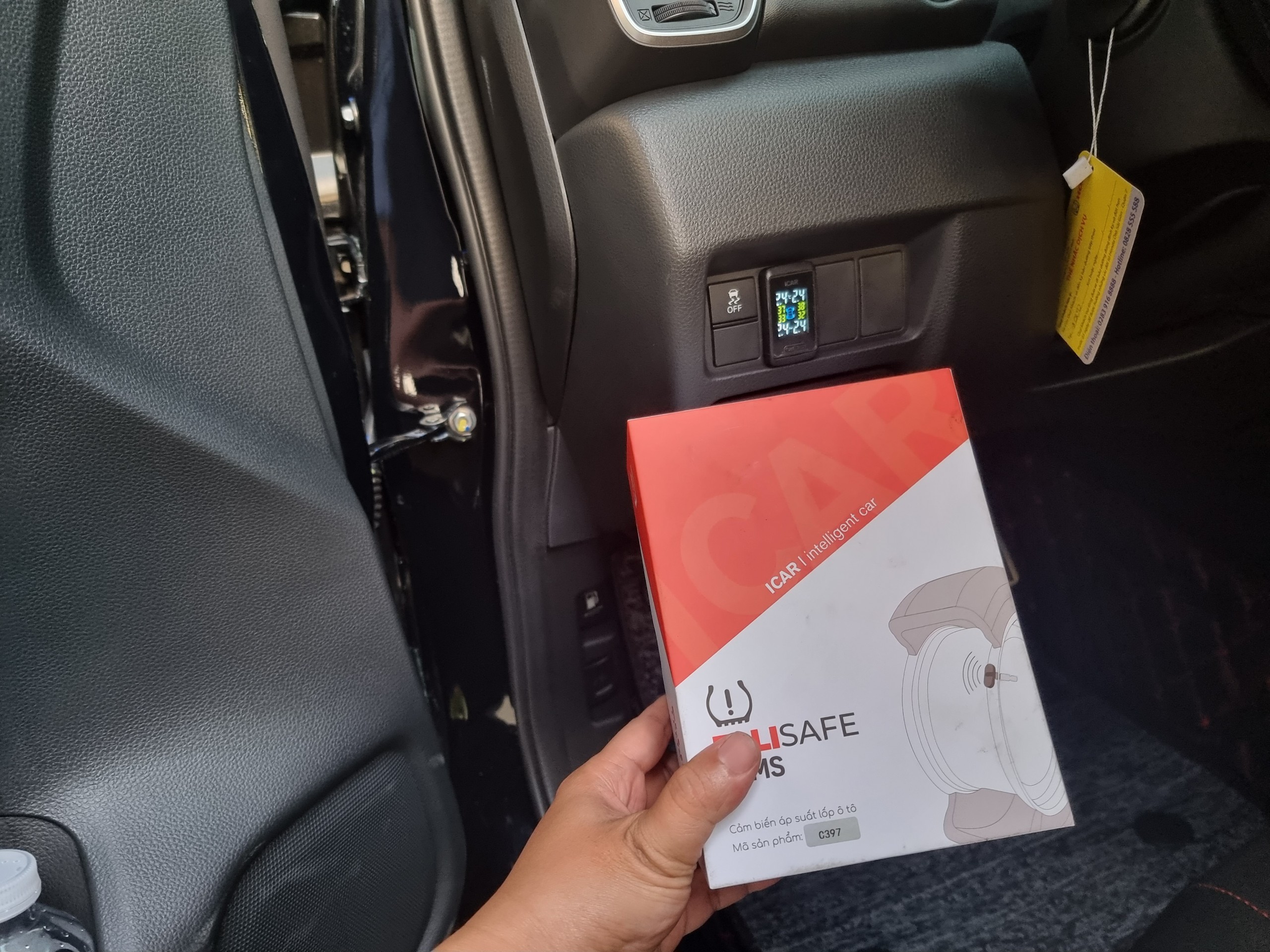 Cảm Biến Áp Suất Lốp ICAR C397 Dành Cho Xe Honda - Tích Hợp Lên Cổng Chờ