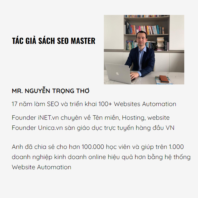 Sách Seo Master - Bí Quyết Đưa Website Lên Trang 1 Google