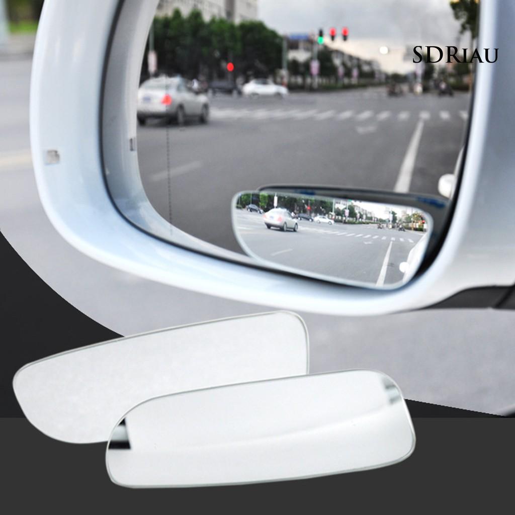 Bộ 2 Gương Chiếu Hậu Góc Rộng Xoay 360 Độ Cho Xe Hơi