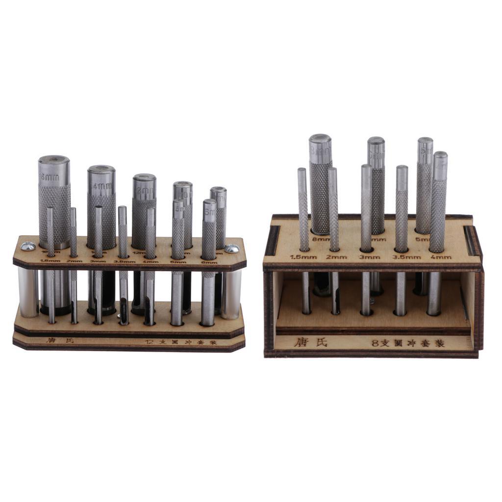 DIY Hollow Hole Leather Punch Cutting Craftstool Punch Cutter Tools for Belt