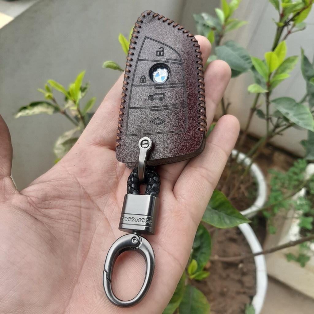 Bao da chìa khoá BMW Series 7 Da Bò thật, Bảo hành 2 năm