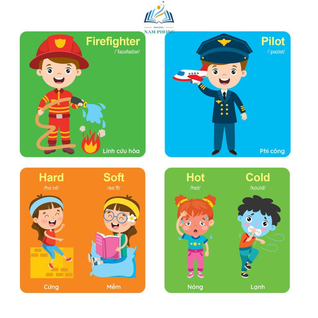 Bộ Sách Bìa Cứng Từ Điển Thư Viện Hình Ảnh Đầu Tiên Cho Bé My First Picture Books - Song Ngữ