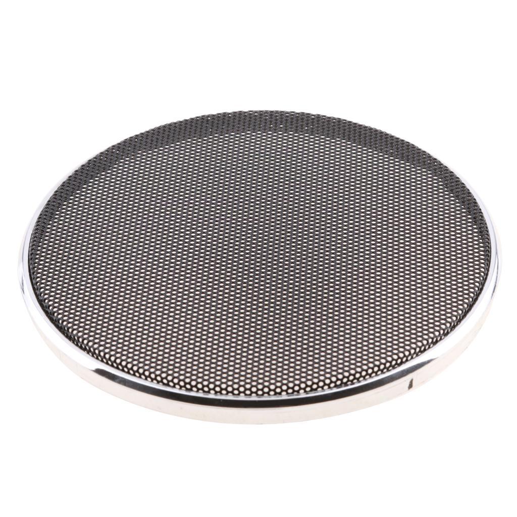2Pcs Mesh Car Speaker Subwoofer Grille Grill with  6.5inch+5inch