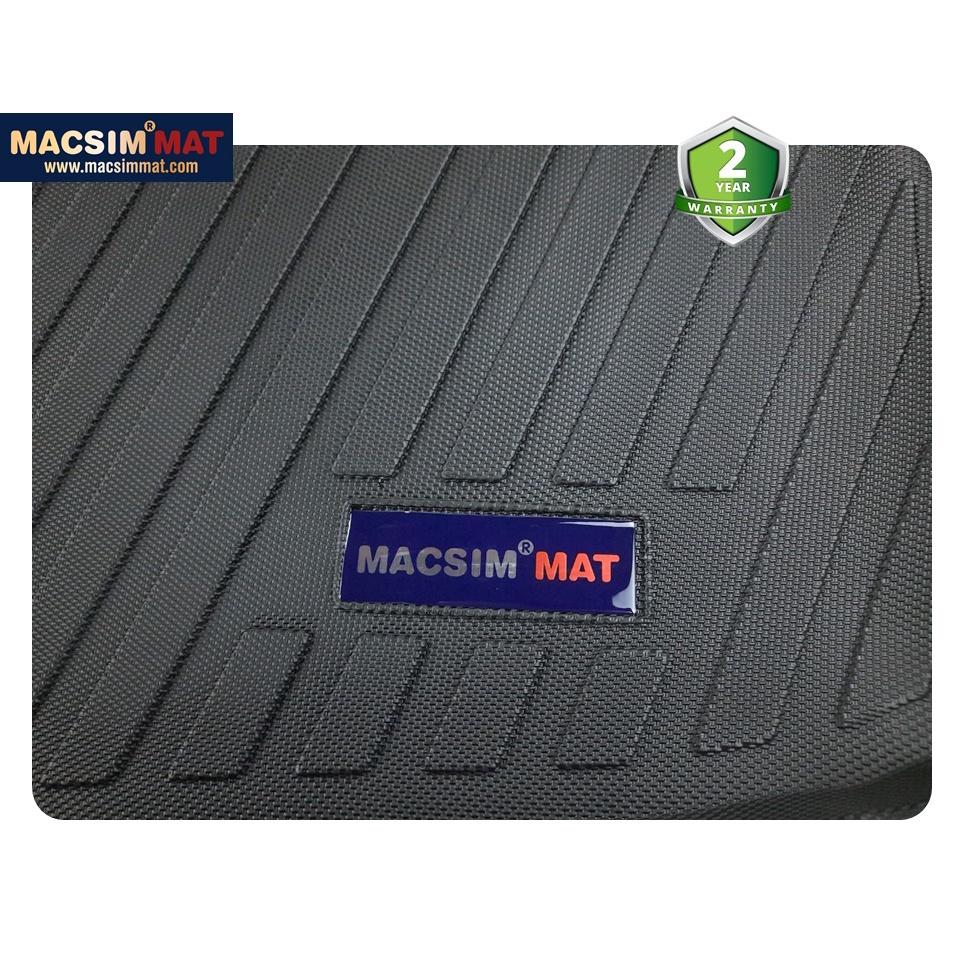 Thảm lót cốp xe ô tô Nissan Teana 2011-2016 nhãn hiệu Macsim chất liệu TPV cao cấp màu đen(091)