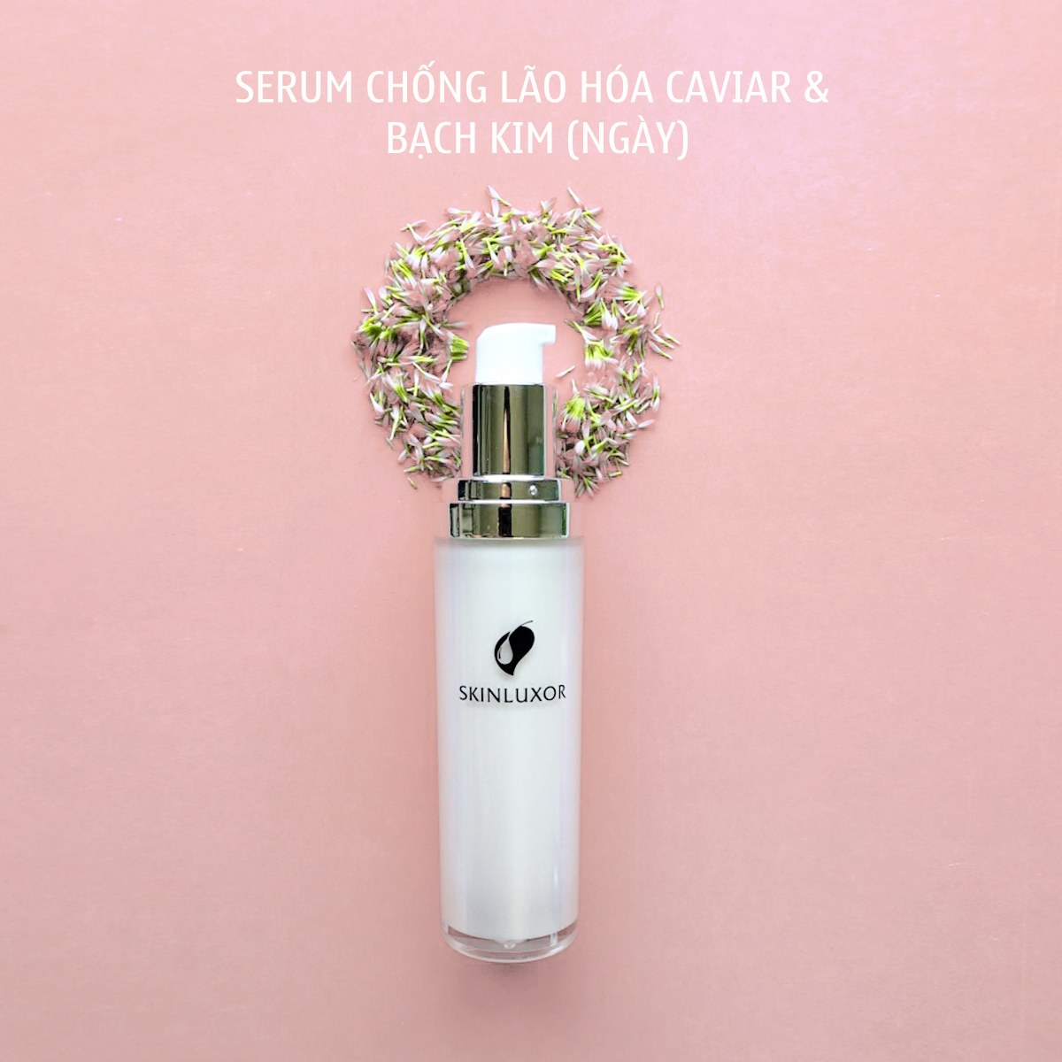 SERUM CHỐNG LÃO HÓA CAVIAR &amp; BẠCH KIM (NGÀY) SKINLUXOR PLATINUM CAVIAR COLLAGEN EMULSION