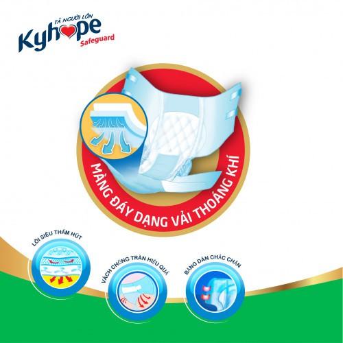 Tã người lớn KYHOPE Safeguard size M công nghệ Nhật Bản chăm sóc tận tình