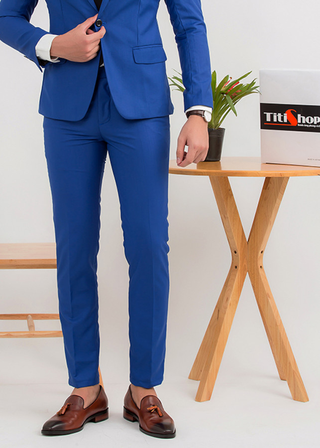 Quần tây Titishop xanh dương ( ngoại ) AVN145