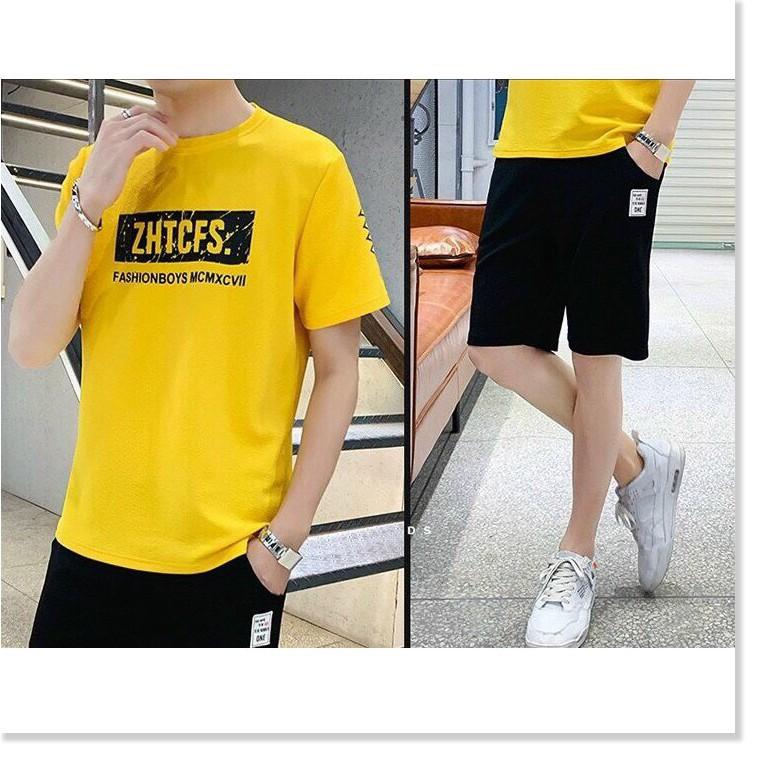 BỘ HÈ THỂ THAO HỌA TIẾT TRẺ TRUNG NĂNG ĐỘNG THỜI TRANG KING STORE