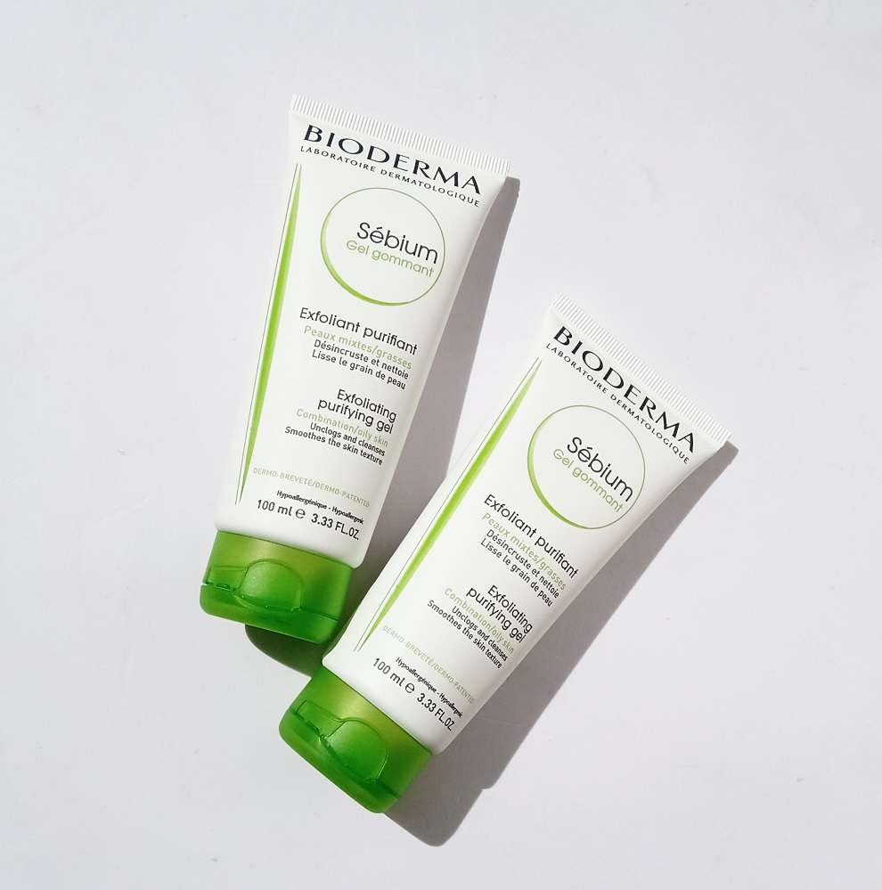 Gel Tẩy Tế Bào Chết Cho Da Dầu Mụn Bioderma Sebium Gel Gommant