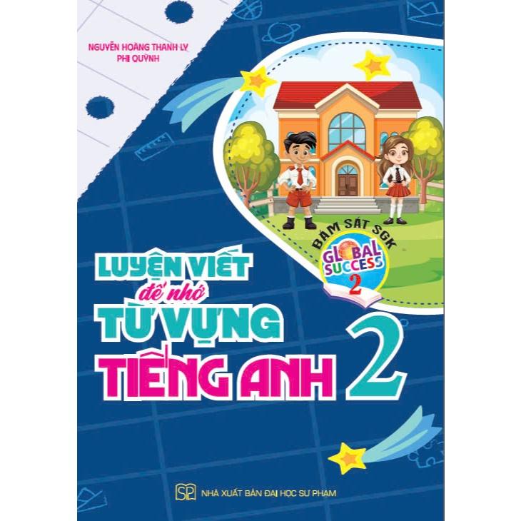 Sách - Combo luyện viết để nhớ từ vựng tiếng anh 1 + 2 + 3 (bám sát sgk global success) - HA