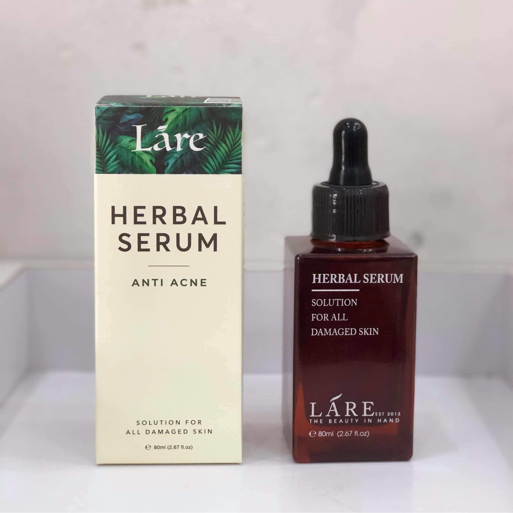 SERUM THẢO MỘC NGỪA MỤN HERBAL SERUM LÁRE