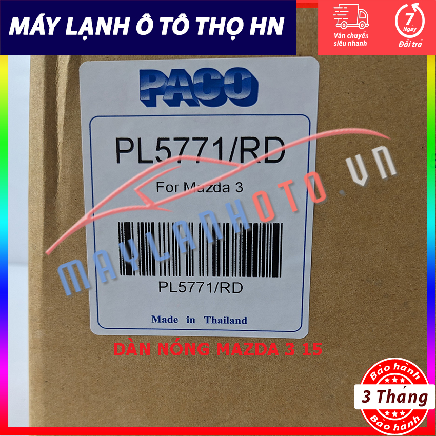 Dàn nóng Mazda 3 đời 2015 Hàng xịn Thái Lan