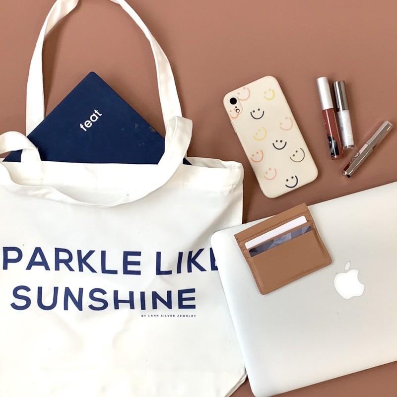 TÚI VẢI SPARKLE LIKE SUNSHINE LANN