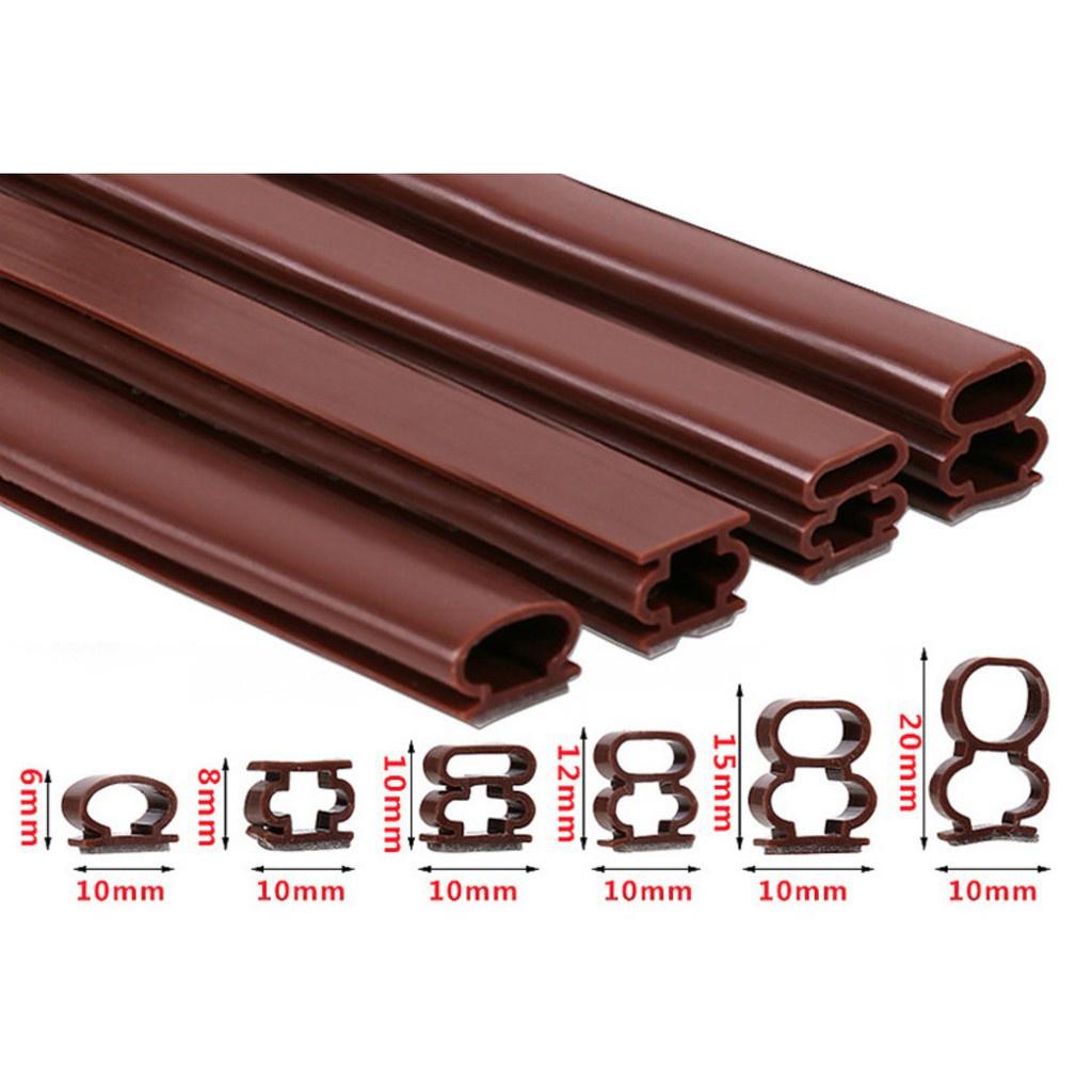 Gioăng cách âm khung cửa, Ron chịu lực cao cấp dày 10-15mm đàn hồi cao ngăn bụi côn trùng phù hợp mọi loại Gioăng cộng