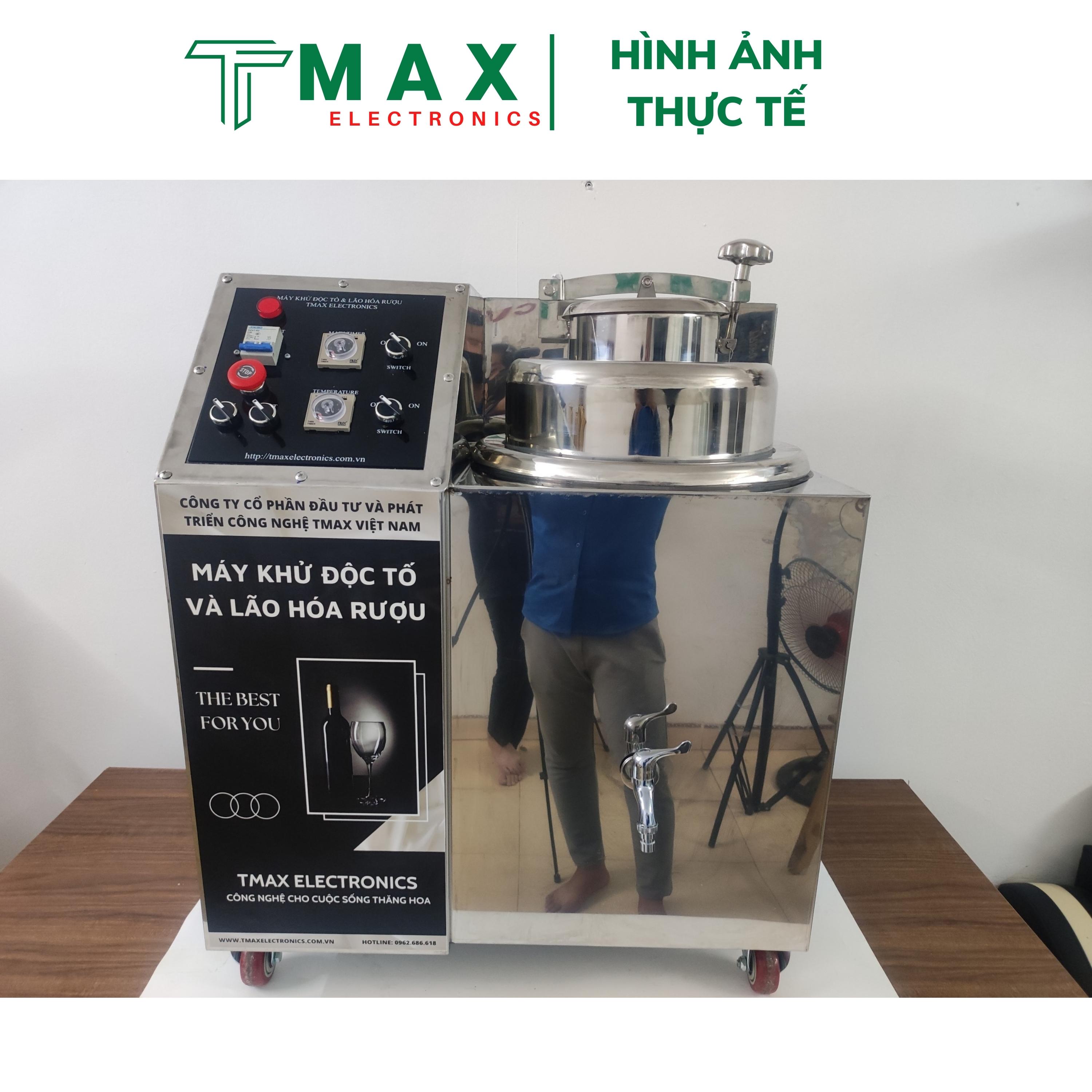 Máy Khử Độc Tố Và Lão Hóa Rượu Tmax Electronics 35L - Hàng Chính Hãng - Bảo Hành 12 Tháng