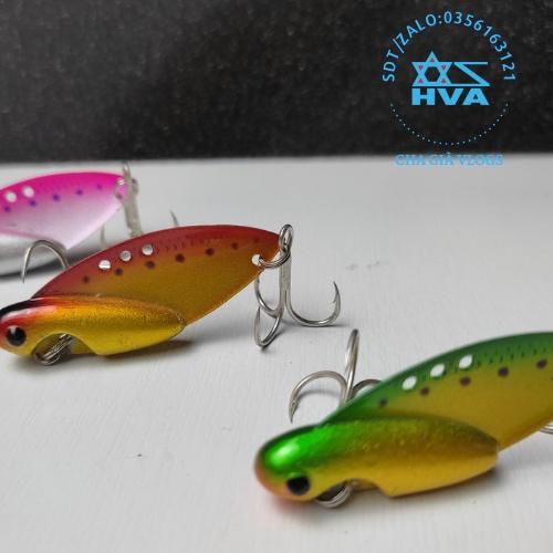 MỒI CÁ SẮT FISHEN-ORICHI-CICADA 10G MẪU NƯỚC SƠN TỐT FULL LƯỠI BKK CHUYÊN LURE LÓC RÔ PHI