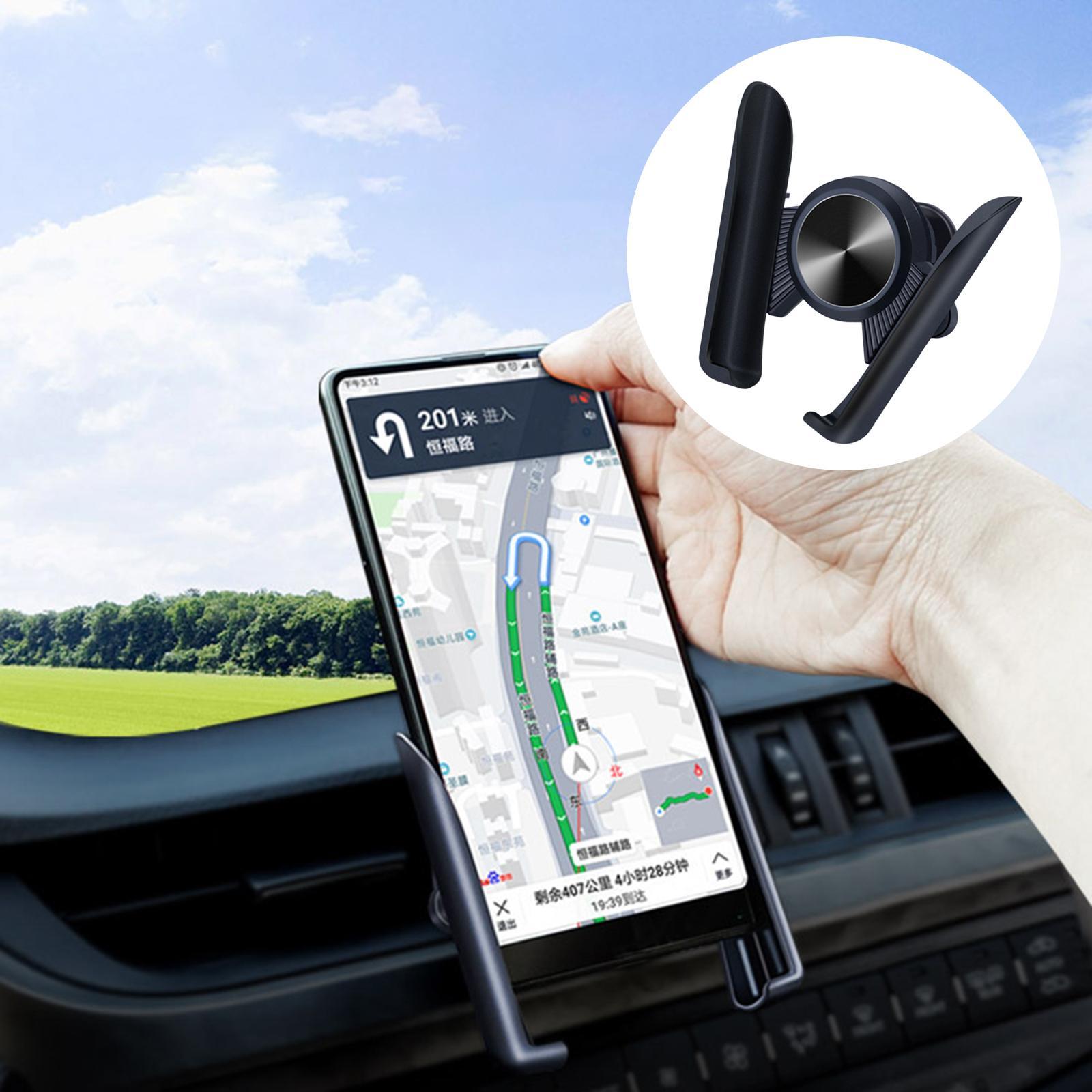 Universal Mobile Phone Holder Handsfree Bracket Black