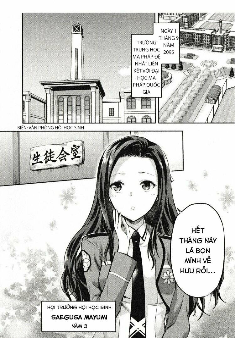 mahouka koukou no rettousei - kaichou senkyo-hen chapter 1 5