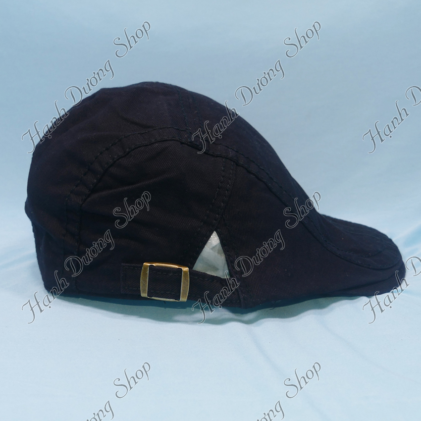 Mũ beret nam, nón jacket cao cấp thêu nổi độc đáo, gắn logo Sport, tăng giảm size bên hông nón - Hạnh Dương