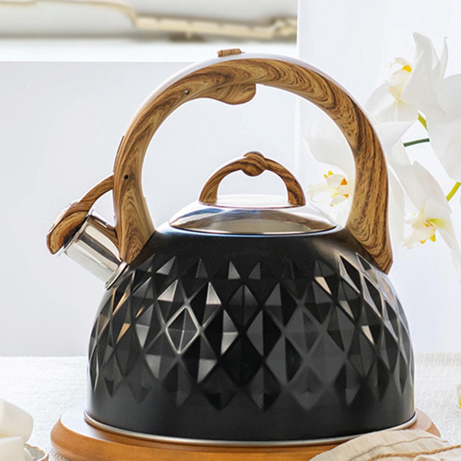 Portable 3L Whistling Kettle top Kettle Picnic Kitchen Tea Camping