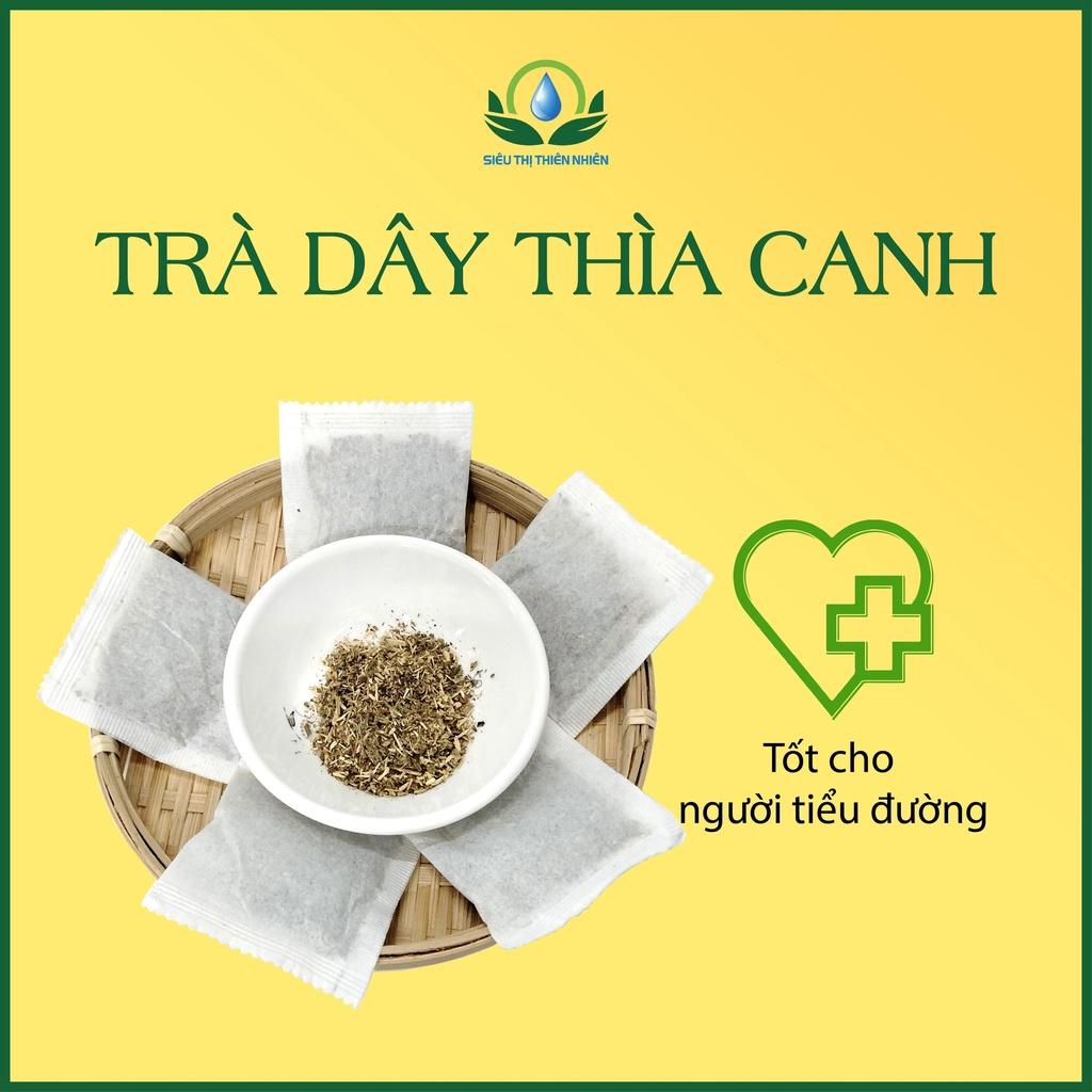 Trà Dây Thìa Canh hộp 30 Túi Lọc x 3Gram tốt cho người tiểu đường của Siêu Thị Thiên Nhiên