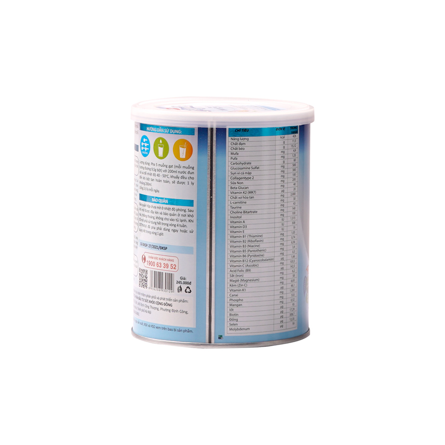 Codoca Ostymilk - Tăng cường hấp thu canxi, chắc xương, tái tạo sụn bị tổn thương