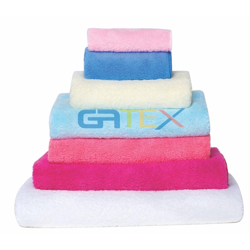 Khăn Mặt Trẻ Em 25x25cm Siêu Mềm Mịn, Siêu Thấm Hút Microfiber GATEX